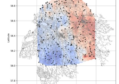 Optimizing Vehicle Data Transmission for Accurate Regional Temperature Mapping